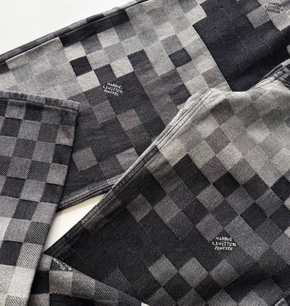 LV Monogram Denim Carpenter Pants