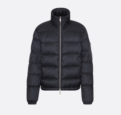 CD OBLIQUE DOWN JACKET BLACK TECHNICAL