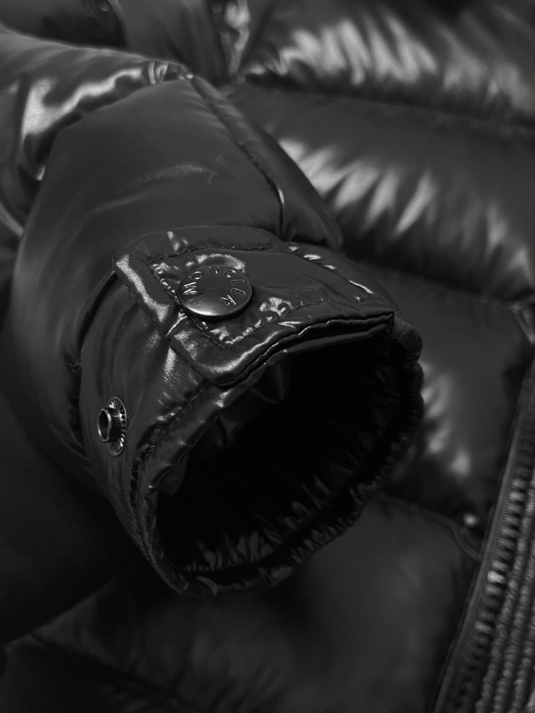 MAYA BLACK DOWN JACKET