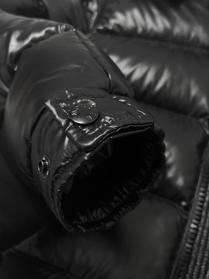 MAYA BLACK DOWN JACKET