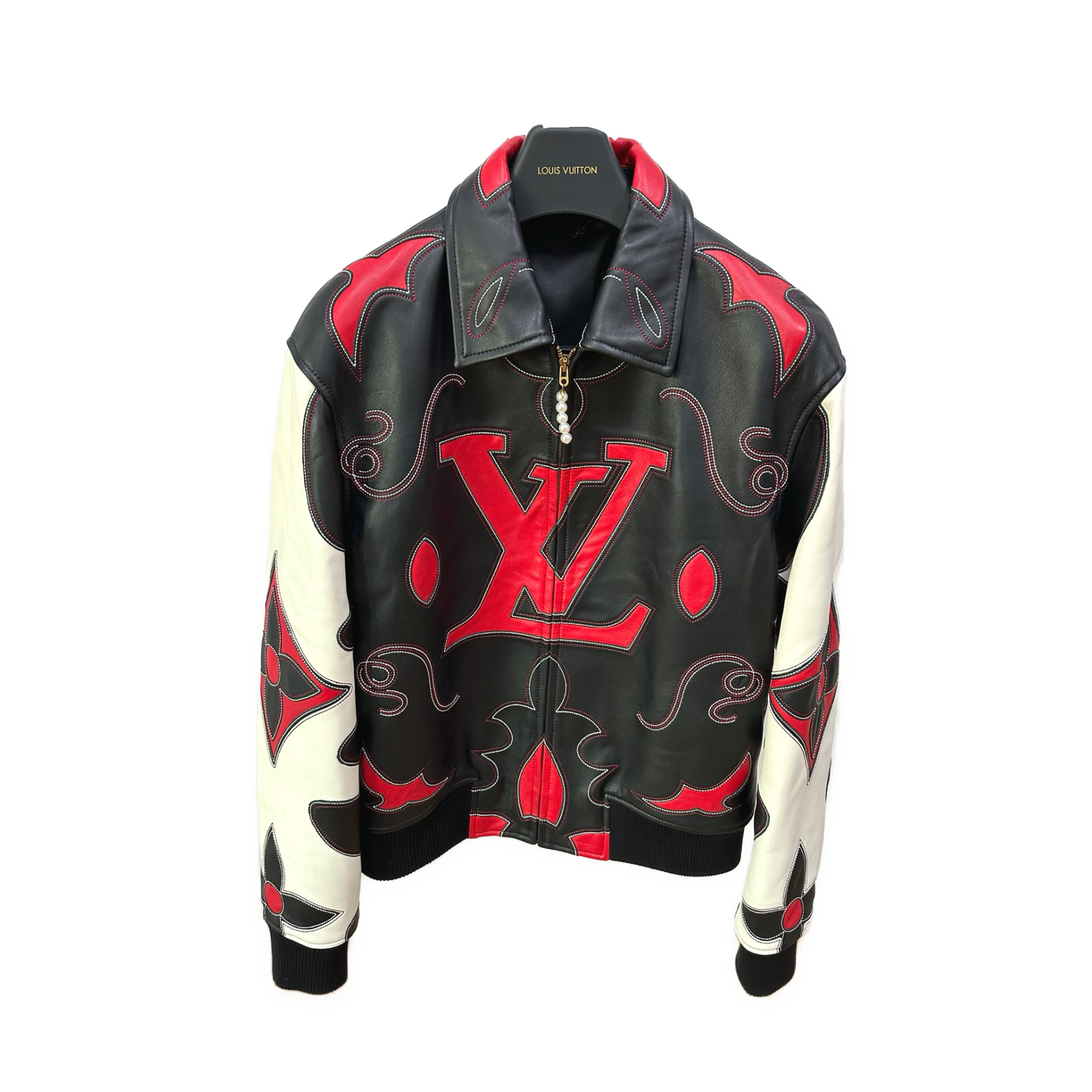 Lv Leather Jacket