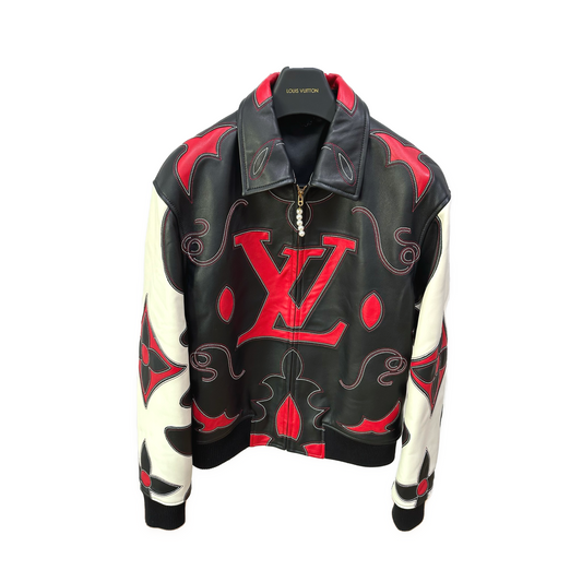 Lv Leather Jacket
