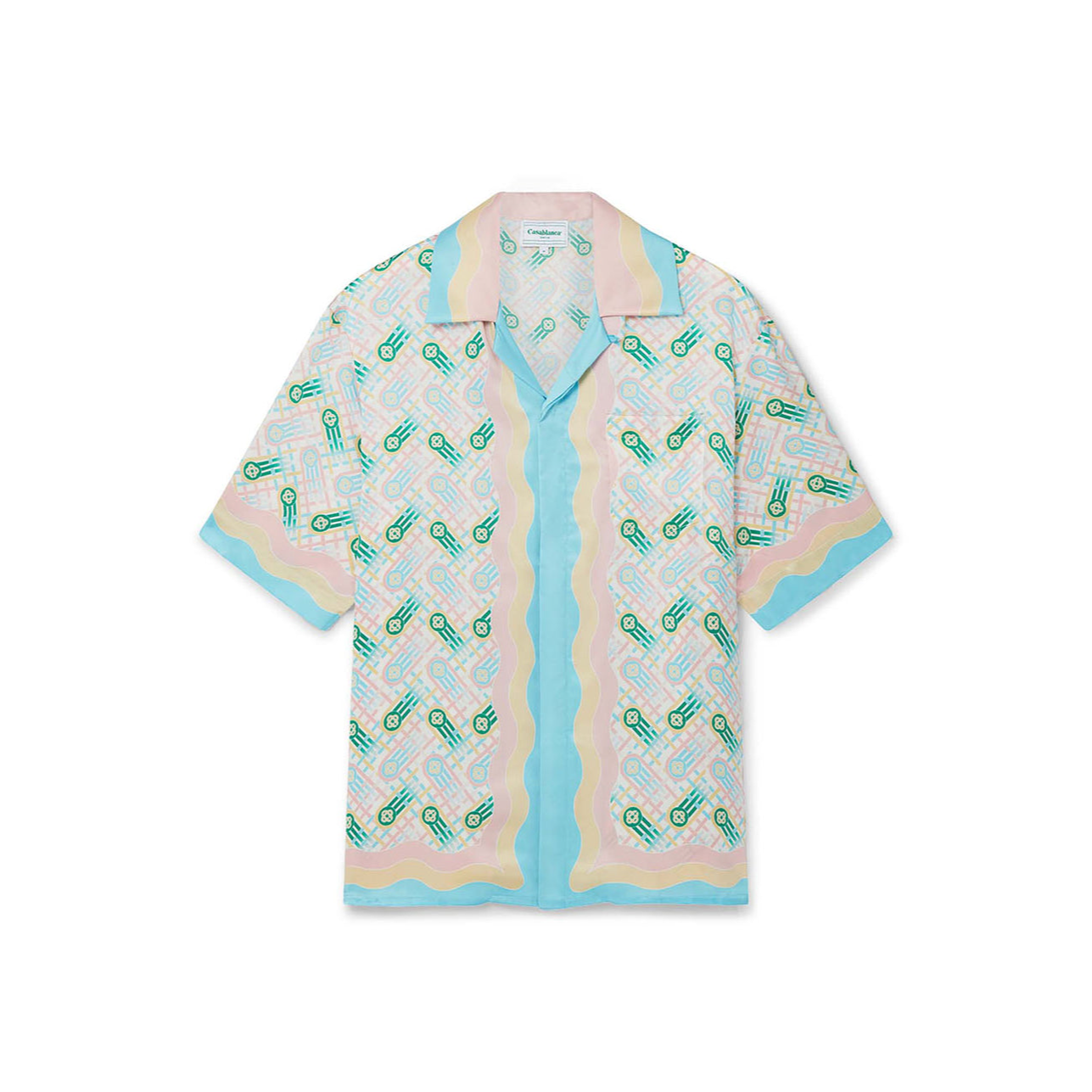 Casablanca Short Silk Shirt