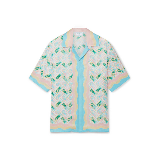 Casablanca Short Silk Shirt