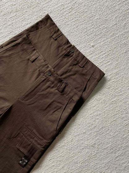 Lv Signature Cotton Cargo Pants