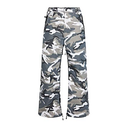 BALE MEN'S CAMO SKI PANTS IN GREY