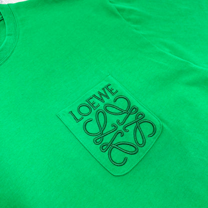 LOEWE Anagram Logo Embroidered Cotton Jersey T-Shirt