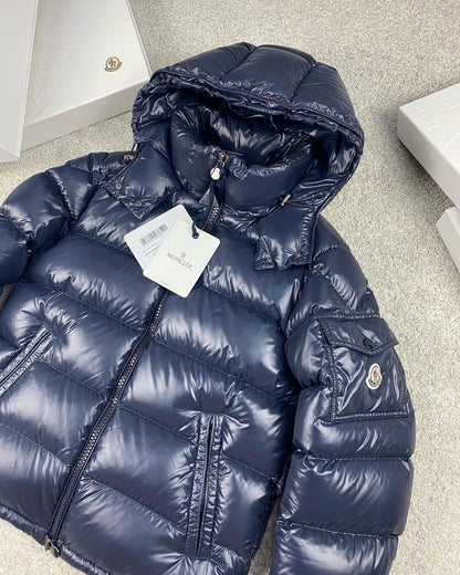 MAYA NAVY DOWN JACKET