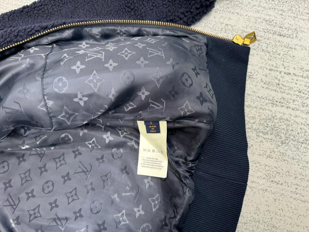 LV Fleece Blouson Navy