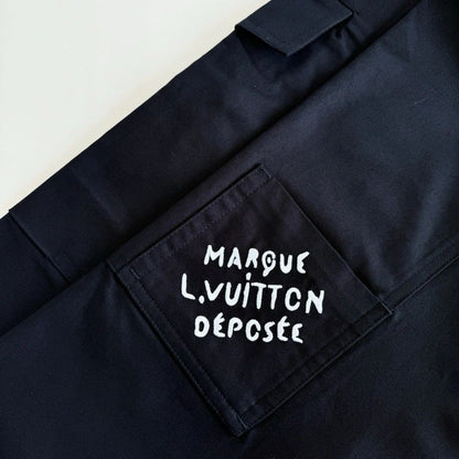 Lv Signature Cotton Cargo Pants