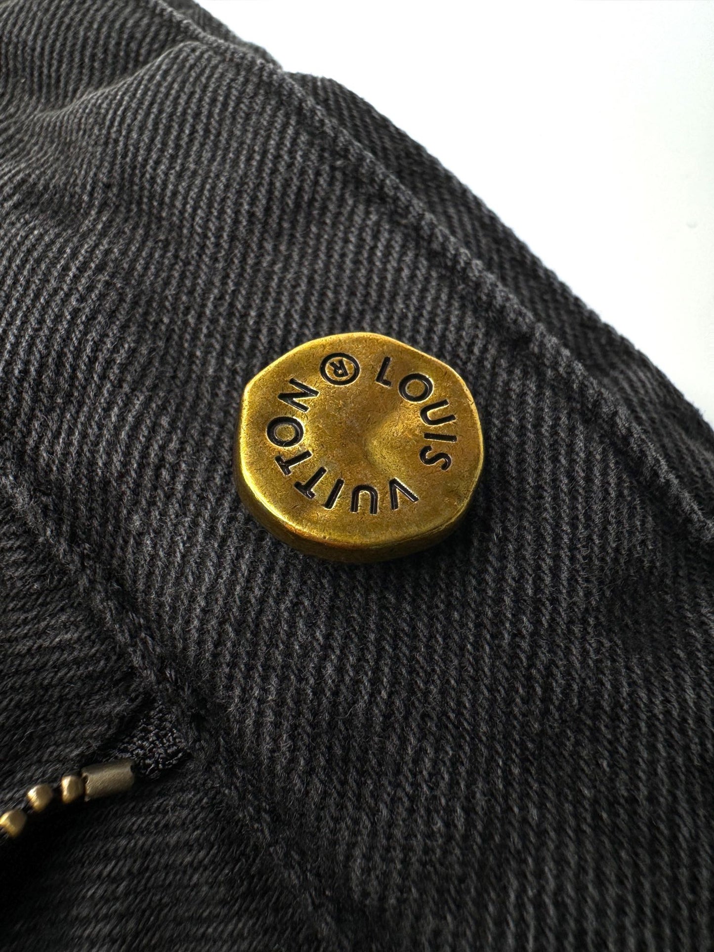 LV Embroidered Denim Pants