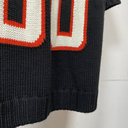 Lv Short-Sleeved Damier Wool Shirt