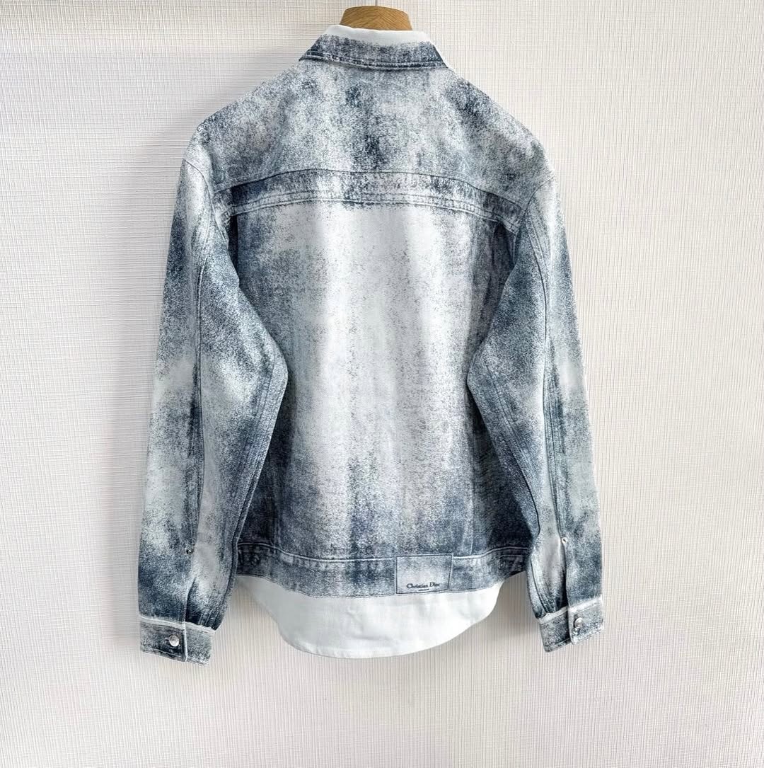 CD Washed Denim Overshirt