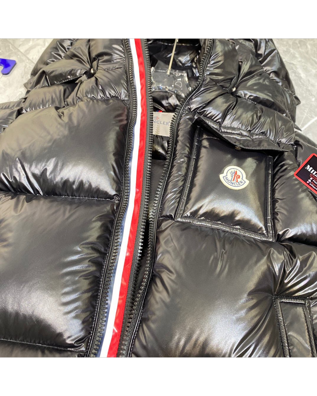 Mnclr Men's Black Montbeliard Jacket