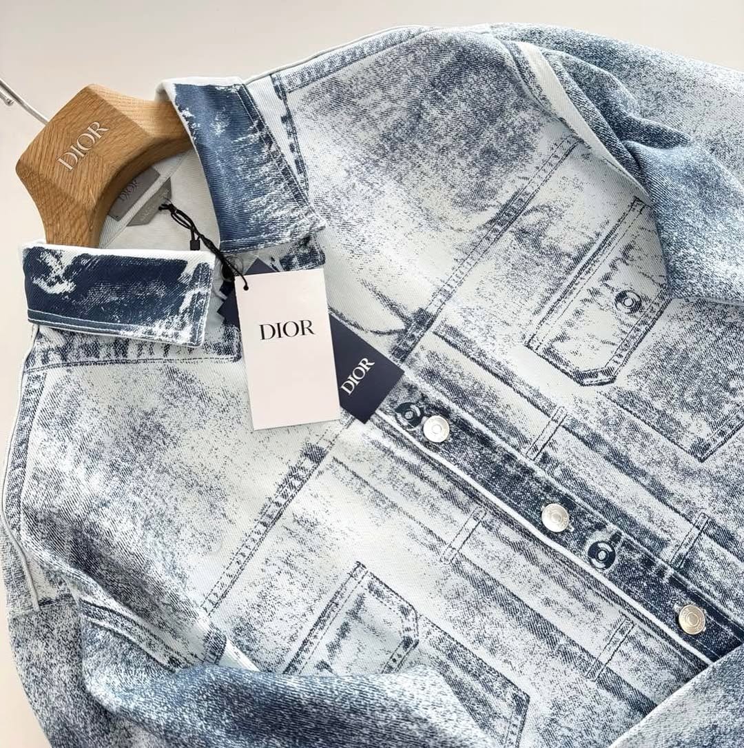 CD Washed Denim Overshirt