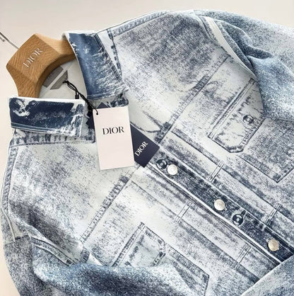 CD Washed Denim Overshirt