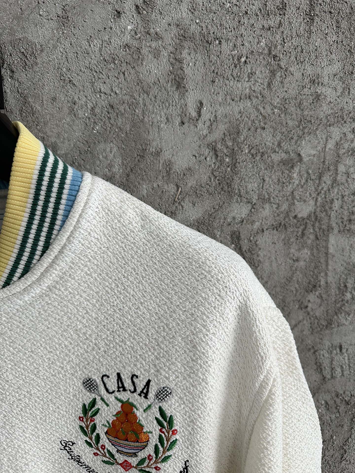 Casablanca Trophy Orange Bomber Jacket