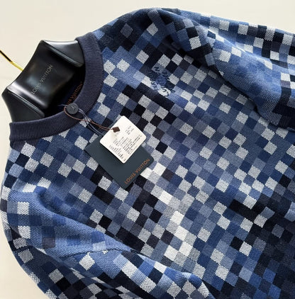 LV Embroidered Cotton Sweatshirt