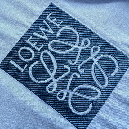 LOEWE  Anagram Logo Embroidered Cotton Jersey T-Shirt