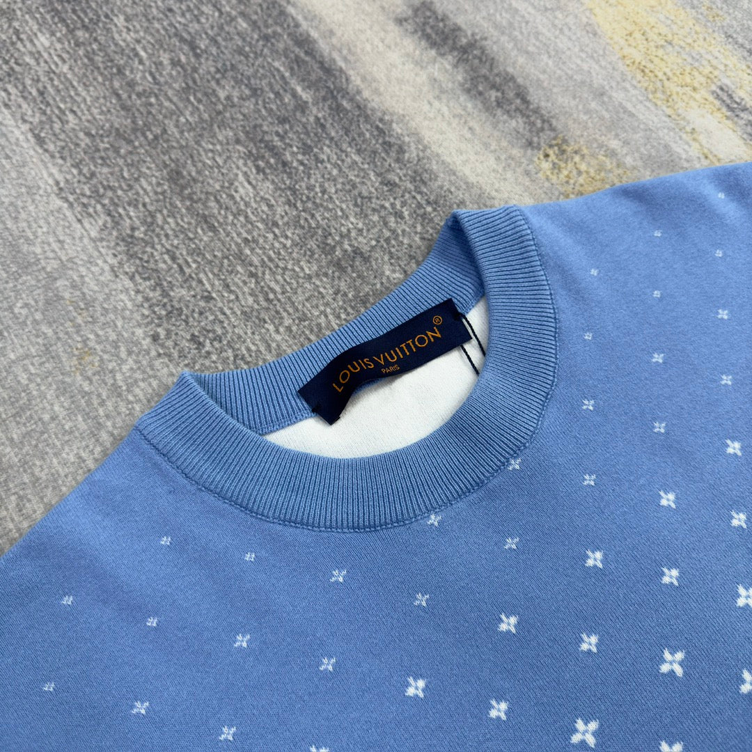 Lv Short-Sleeved Monogam Signature Shirt