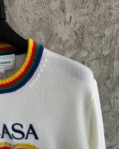 Casablanca Logo Sweater