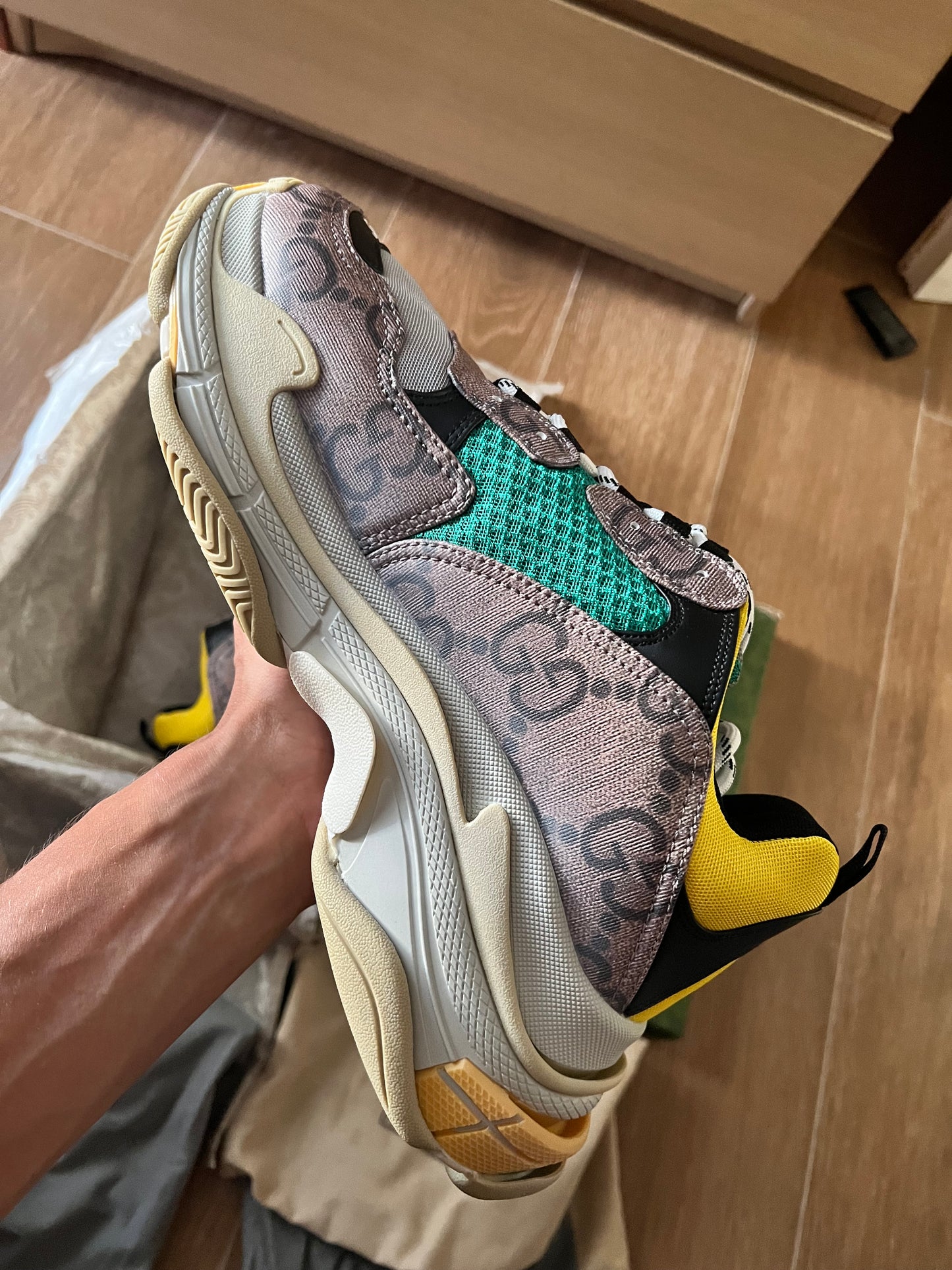 GG x BALE The Hacker Project Triple S