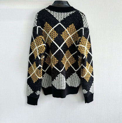 Lv Monogram Signature Sweater