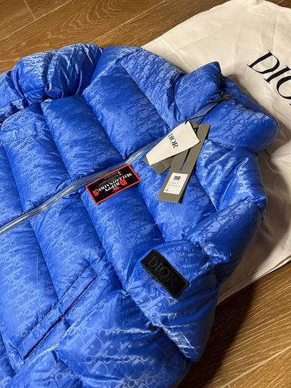 CD OBLIQUE DOWN JACKET BLUE
