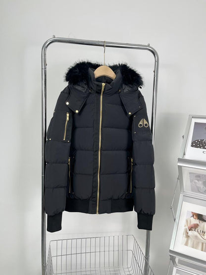 Moose K Bomber Hoodied Jacket