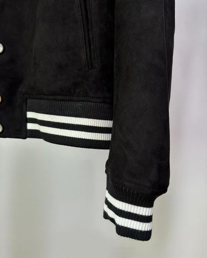 Lv Embellished Lambskin Bomber Blouson