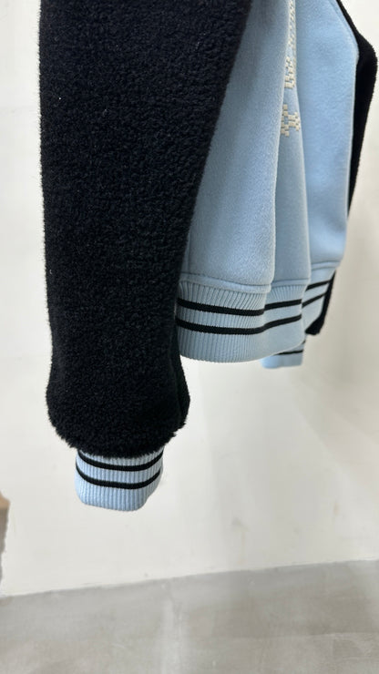 Lv Wool Blouson With Crystals