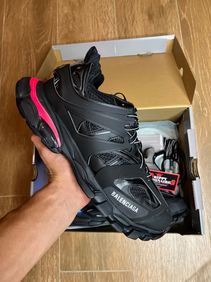 BALE Black Track LED Sneakers