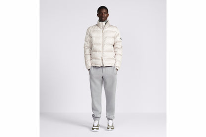 CD OBLIQUE DOWN JACKET SILVER TECHNICAL