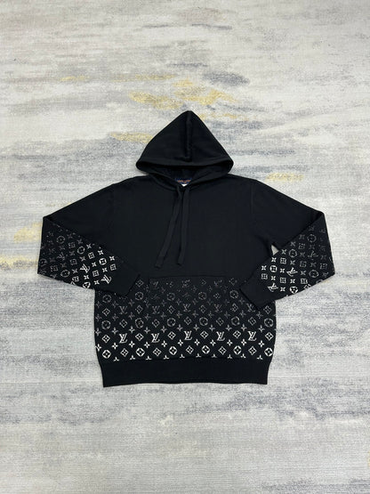 Lv Monogram Gradient Cotton Hoodie