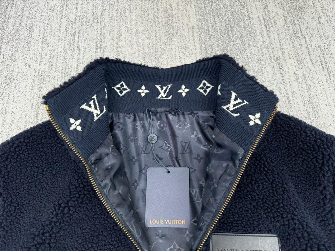 LV Fleece Blouson Navy