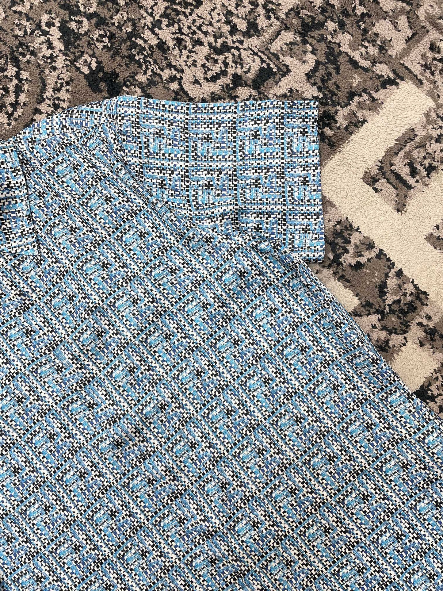 FND Anagram Logo Embroidered Jersey T-Shirt