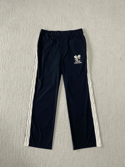 LV  Embroidered Technical Track Pants