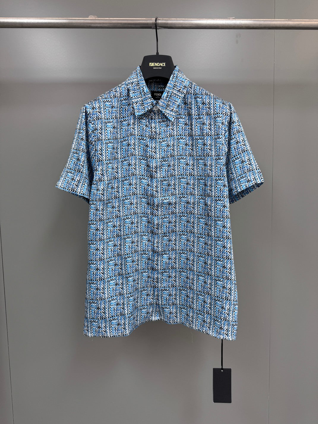 FND Anagram Logo Embroidered Jersey T-Shirt