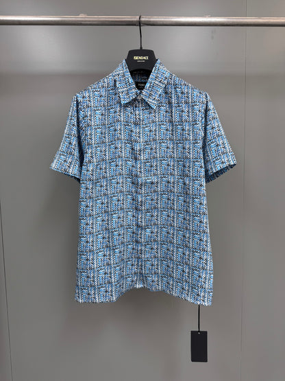 FND Anagram Logo Embroidered Jersey T-Shirt