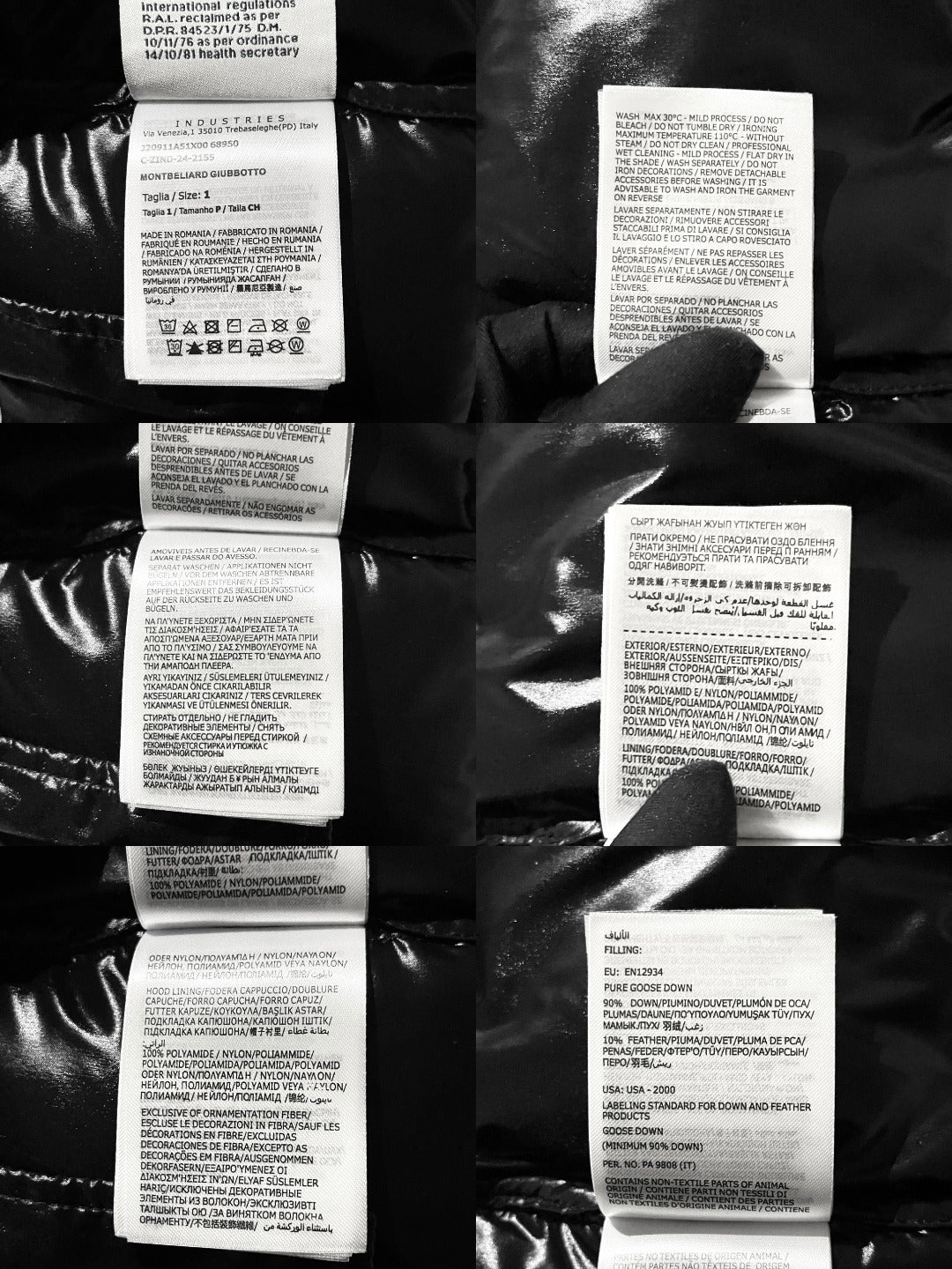 Mnclr Men's Black Montbeliard Jacket