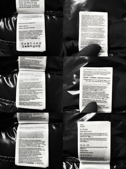 Mnclr Men's Black Montbeliard Jacket