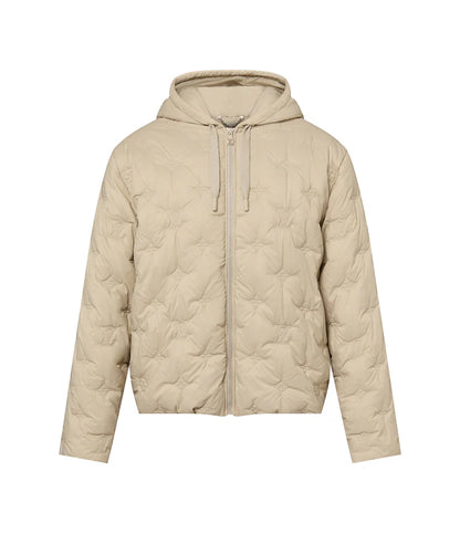 Lv Monogram Quilted Nylon Hooded Blouson