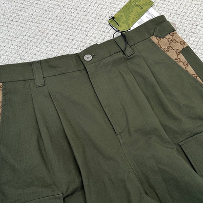 GG COTTON CANVAS PANTS