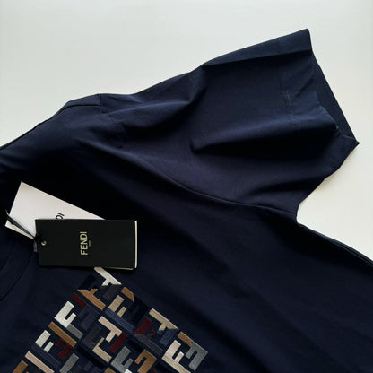 FND Anagram Logo Embroidered Jersey T-Shirt