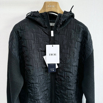 CD Oblique Hooded Blouson Jacket