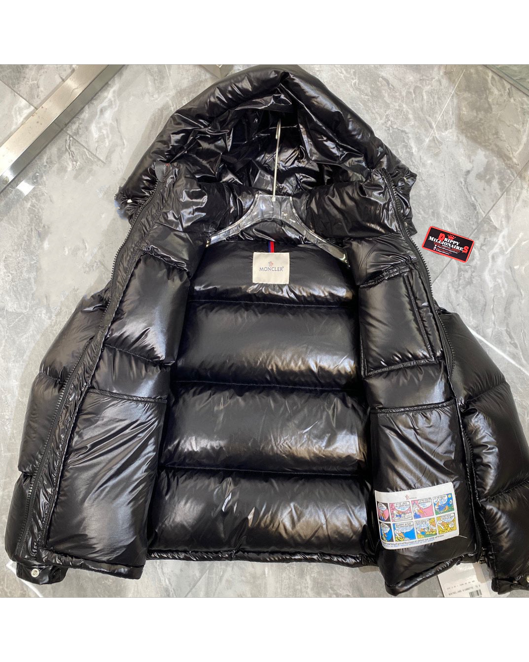 Mnclr Men's Black Montbeliard Jacket