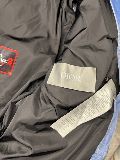 CD OBLIQUE DOWN JACKET BLUE TECHNICAL