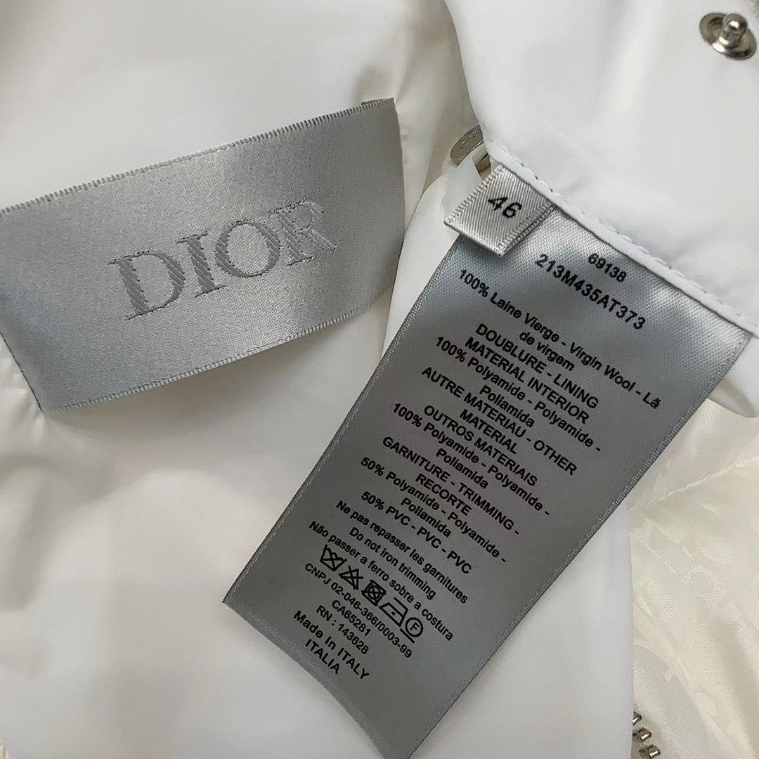 CD Oblique Jacket Virgin Wool