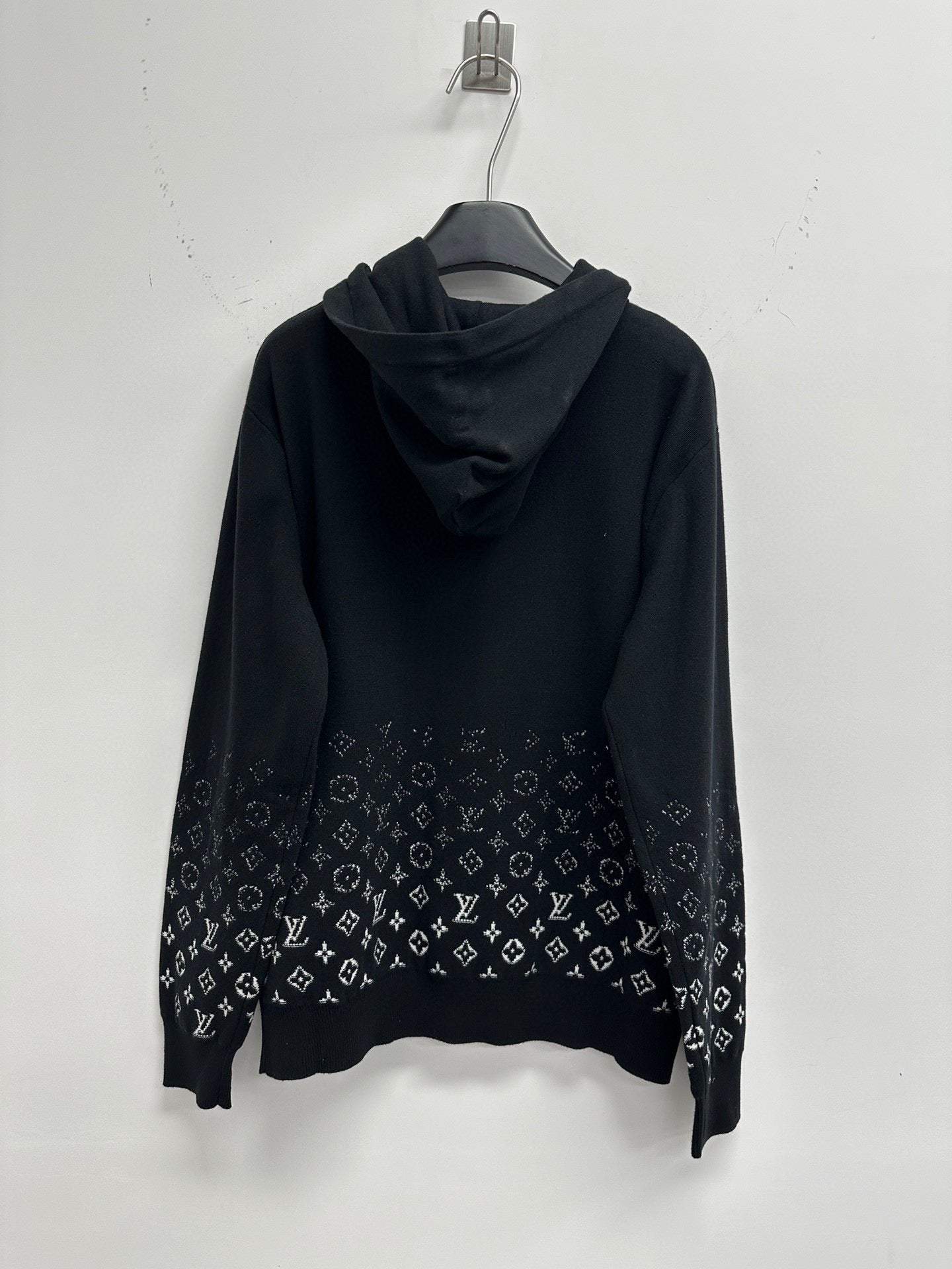 Lv Monogram Gradient Cotton Hoodie