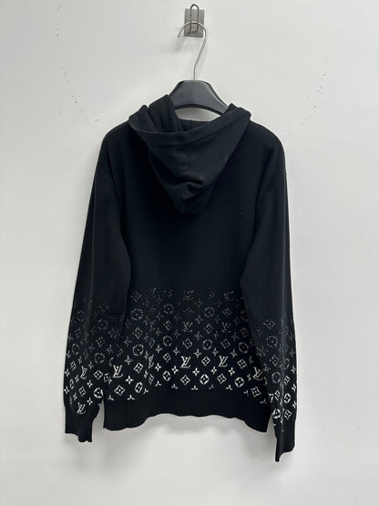 Lv Monogram Gradient Cotton Hoodie